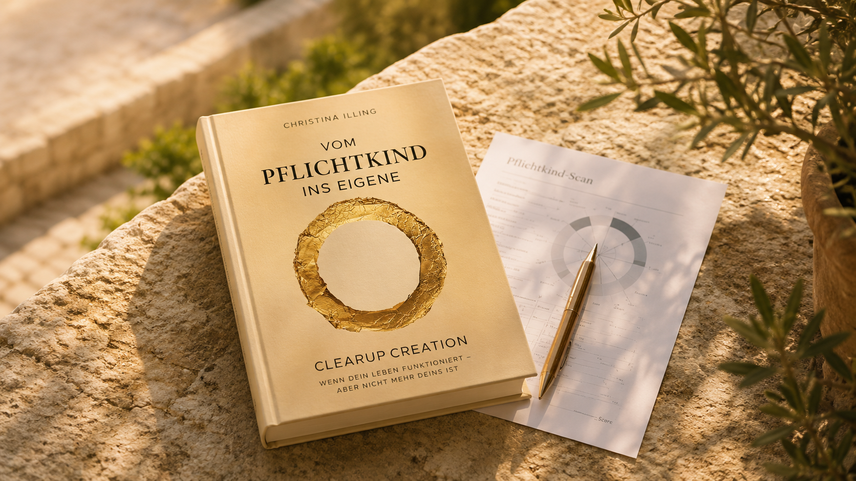 Buch und Pflichtkind Scan
